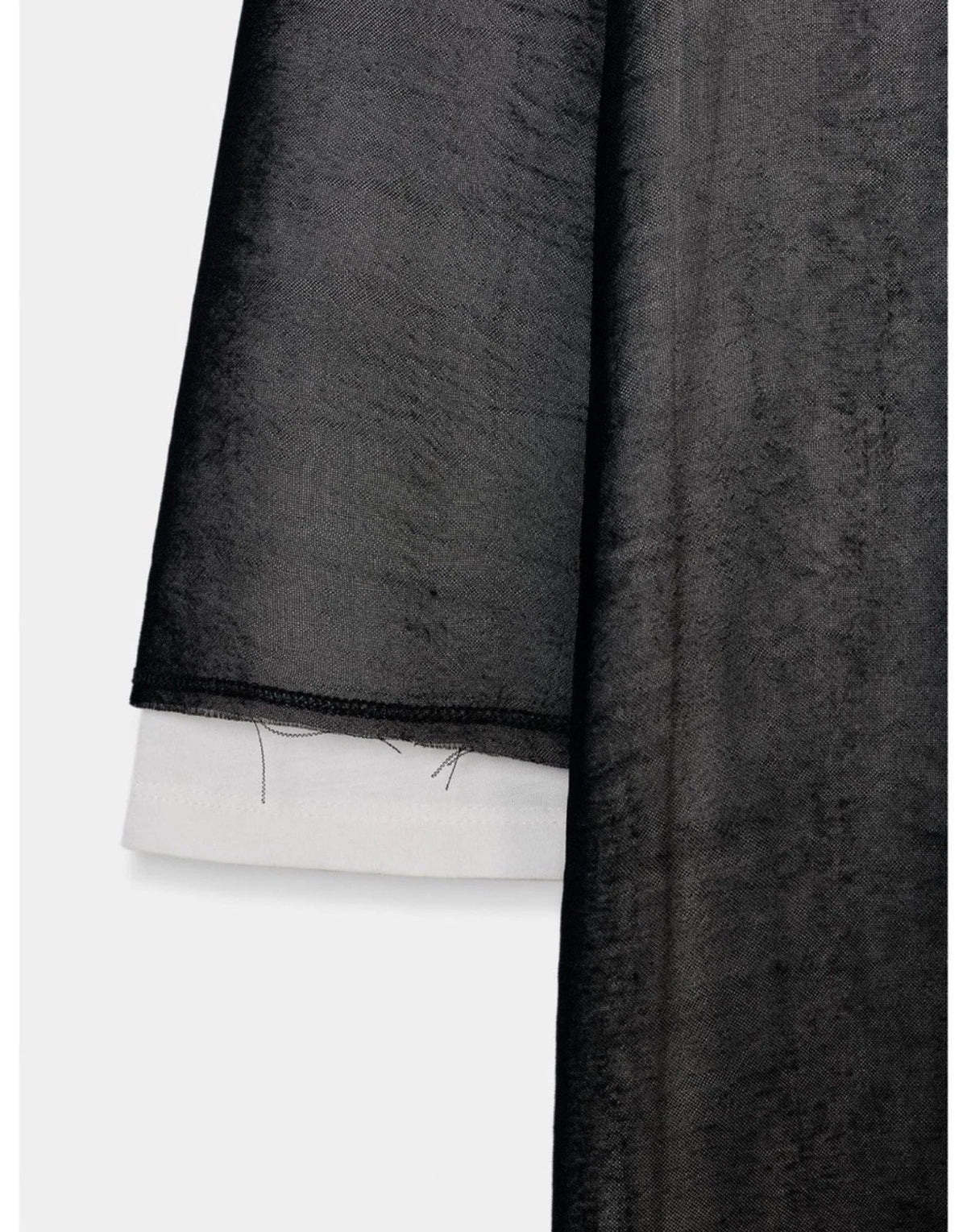 ZARA Black Turtleneck Sheer Lined Maxi Dress Bell Sleeve Size S 2298/001/064